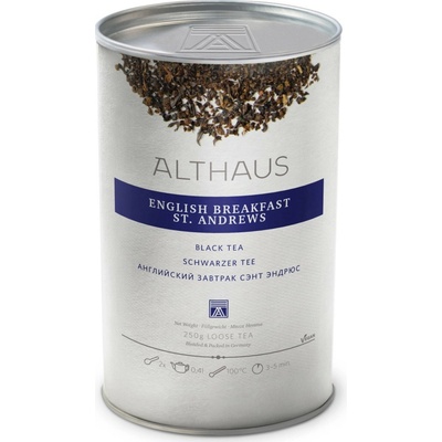 Althaus Čaj černý sypaný English Breakfast St. Andrews 250 g