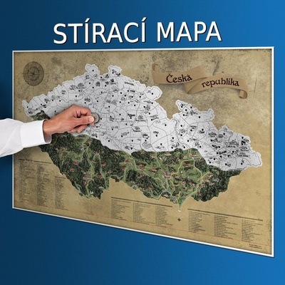 Giftio Stieracia mapa Česka