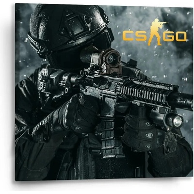 Sablio Obraz CS:GO Voják 1 - 50x50 cm
