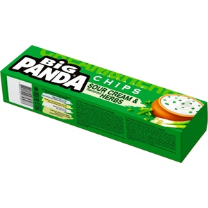Big Panda Чипс със заквасена сметана Big Panda 50 г