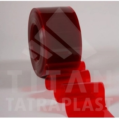 PVC termozáves červený, hr. 2mm, šírka 200mm