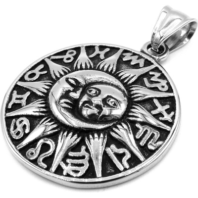 Steel Jewelry přívěsek SLUNCE Chirurgická ocel PR231173