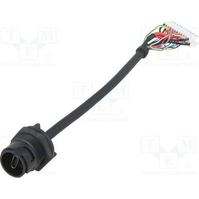 Bulgin PXP4043/C USB Buccaneer USB C zásuvka zásuvka 24pin 0,125m