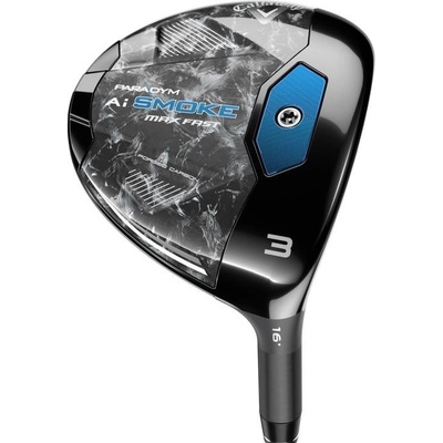 Callaway Paradym Ai Smoke MAX Fast fairway dřevo dámské, pravé, 16° Ladies, Mitsubishi Eldio White 40