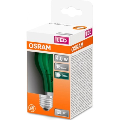 Osram LED žiarovka STAR CLA15 2,5 W E27 zelená