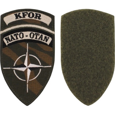 Nášivka KFOR NATO-OTAN - olivová