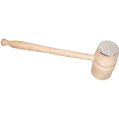 DŘEVOTVAR palička na maso 1str.33cm dřev.+ kov – Zboží Mobilmania