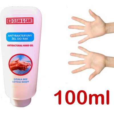 Clean gel na ruce antibakteriální 60% ALC 100 ml