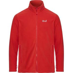 Jack Wolfskin Мъжко поларено яке Jack Wolfskin Taunus 100 Fullzip Fleece jacket - Siren Red - размер M (005-7013-0612)