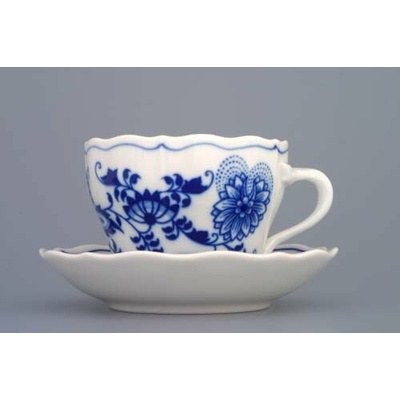 Originálny Český Porcelán Dubí Cibulák Šálka a podšálka A/2+A/1 0,17 l 270 g