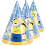 Party Deco Парти шапки Minions, 16 см, 6 бр (CPP35)