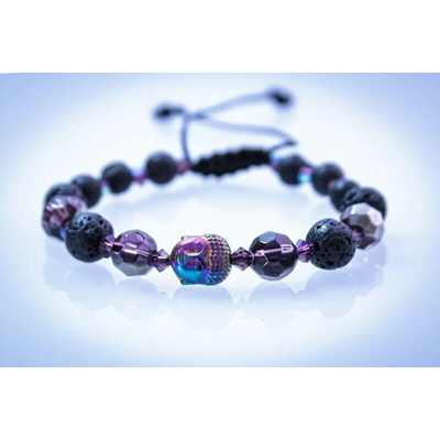 Minerals Lapis lazulili minerál jemné Buddha Modrá S3285