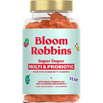 Bloom Robbins IMMUNITY BOOST o'clock žuvacie pastilky gumíky, jednorožci 60 ks