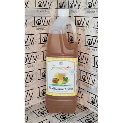Fruttanella hruška zázvor & citron 2 l