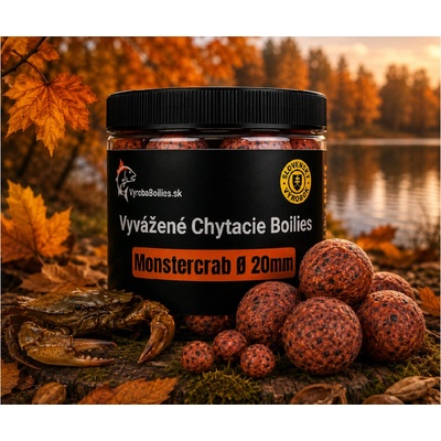VyrobaBoilies.sk Boilies 1kg 20mm MonsterCrab