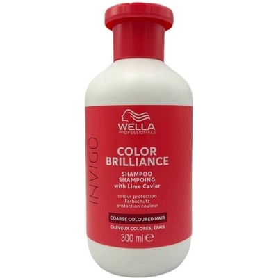 WELLA Invigo Brilliance Coarse šampón vyživujúci hydratačný šampón pre husté farbené vlasy 300 ml