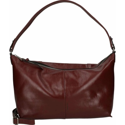 Burkely Kožená hobo kabelka Myra 1002301.30.51 burgundy