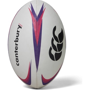 Image 1 of Canterbury Mentre Rugby Ball - White/Violet