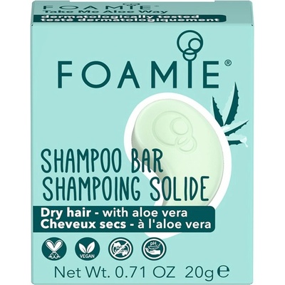 Foamie Shampoo Bar Travel Size TAKE ME ALOE WAY Šampon s aloe vera 20 g Cestovní balení