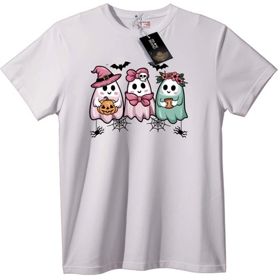 NOONEBRAND Тениска Сладки Halloween Призраци - 7XL, Black