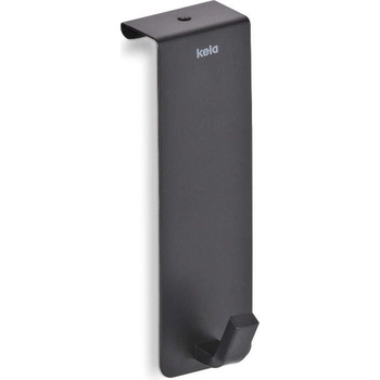 kela 2 бр черни закачалки за вратички KELA от серия Colgar