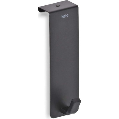 kela 2 бр черни закачалки за вратички KELA от серия Colgar