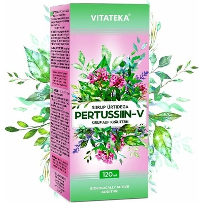 Vitateka Pertussin bylinný sirup 120 ml