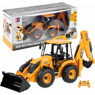 Lebula RC bagr JCB kovový žlutý 1:20