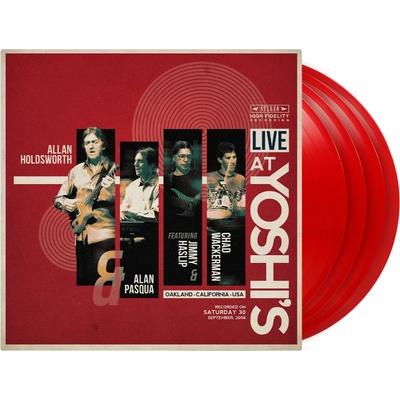 Allan Holdsworth, Alan Pasqua, Jimmy Haslip, Chad Wackerman: Live at Yoshi's (Coloured Red Vinyl, Anniversary Edition) - 4Vinyl LP