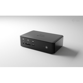 i-Tec Thunderbolt5 Quattro Display Docking Station, 5x USB, 2.5 GLAN + Power Delivery 140W TB5QUATTRODOCKPD