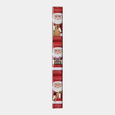 Simón Coll Mliečna čokoláda Santa Claus 3 x 18 g