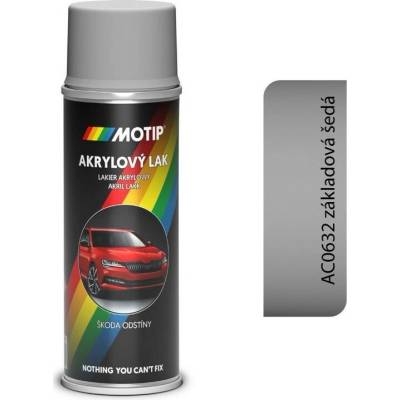 Motip AC0632 Škoda základová barva šedá - 200ml