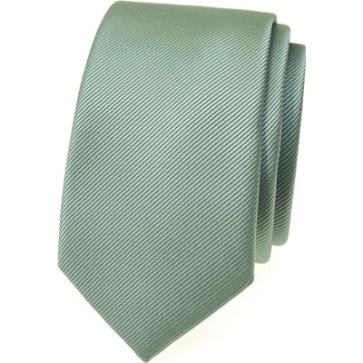 Avantgard Kravata Slim Lux 571-22380 zelená