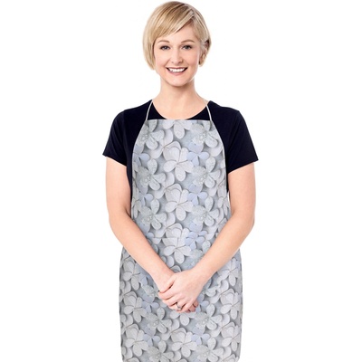 Brotex zástěra šedý květ