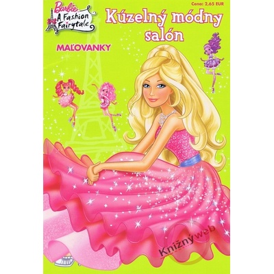 Barbie - Kúzelný módny salón - Maľovanky