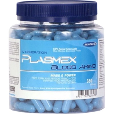 MEGABOL Plasmex Blood Amino | Free Form & Amino Peptide Amino Acids [350 капсули]
