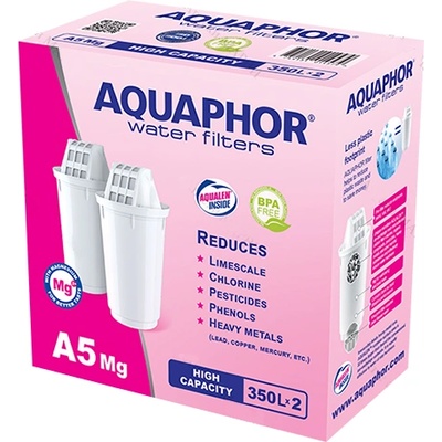 АКВАФОР ФИЛТЪР Aquaphor A5 350л К-Т 2бр МАГНЕЗИЙ