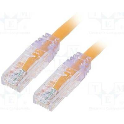Panduit UTPSP2MORY Patch U/UTP Cat 6 RJ45 vidlice z obou stran lanko Cu 2m