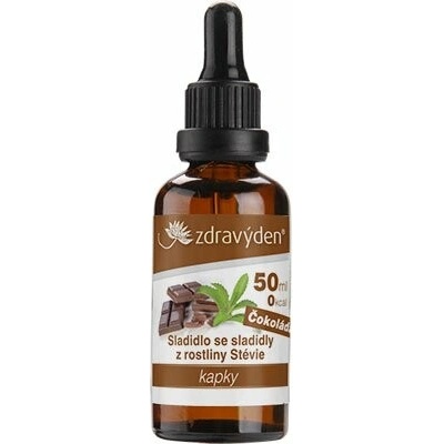 Zdravý den Sladidlo kvapky 50ml čokoláda