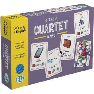 ELi Publishing Образователна игра The Quartet Game (Английски език) (KLAB9799)