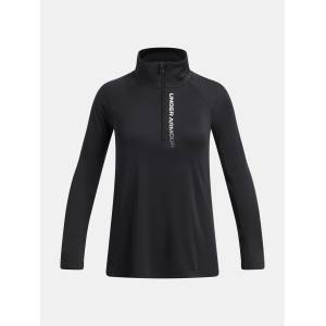 Under Armour Момичешки суитшърт Under Armour Tech Branded HZ Under Armour | Cheren | Момичешки | 118-127