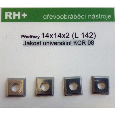 Rh+ Ceratizit žiletka L142 předřez universální (HC 05 / KCR 08) v blistru o 4ks S359802