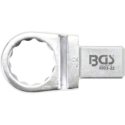 BGS Technic Nástrčný očkový kľúč 22 mm upnutie 14 x 18 mm BGS 6903-22