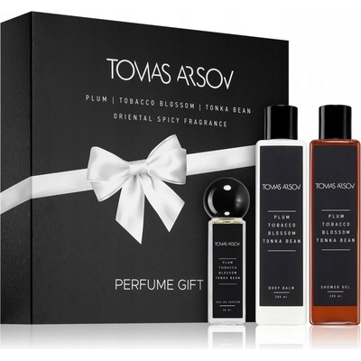 Tomas Arsov Plum Tobacco EDP 30 ml + sprchový gel 250 ml + tělové mléko 250 ml dárková sada