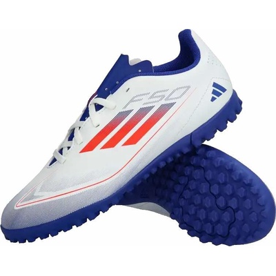 adidas F50 Club TF J IF1391 bílo-modré – Zboží Mobilmania