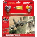 Airfix Среден стартов комплект на самолет " Hawker Typhoon Ib" м. 1/72 (985208)