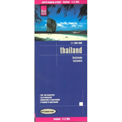 mapa Thailand 1:1,2 mil.