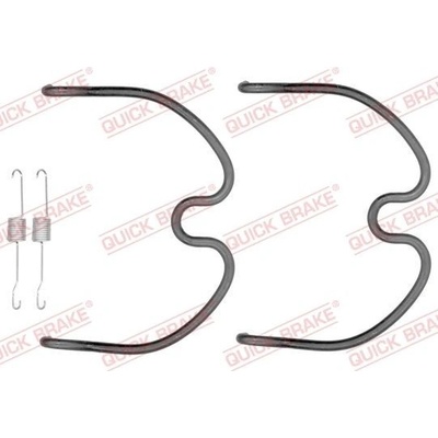 Sada příslušenství, brzdové čelisti Quick Brake 105-0872