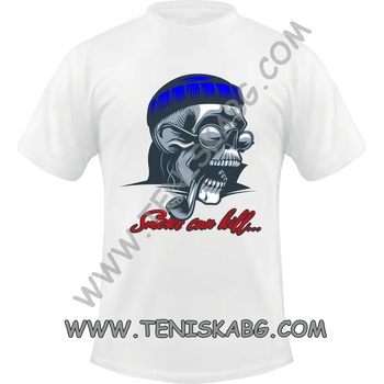 Image 1 of Fruit of the Loom Тениска - Smoke can kill