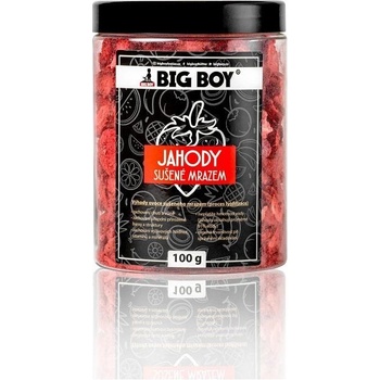 Big Boy Jahody plátky lyofilizované 100 g